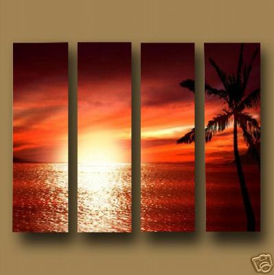 Dafen Oil Painting on canvas seascape -set452